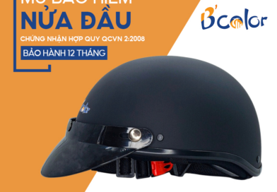 Top 5 mũ bảo hiểm nửa đầu chính hãng giá tốt 2026