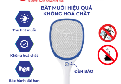 Top 5 vợt bắt muỗi chính hãng giá tốt 2026