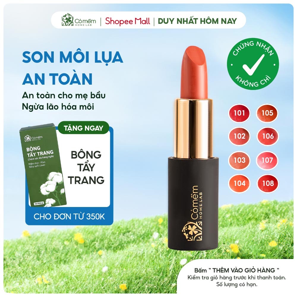 Son thỏi bán chạy nhất Cỏ Mềm