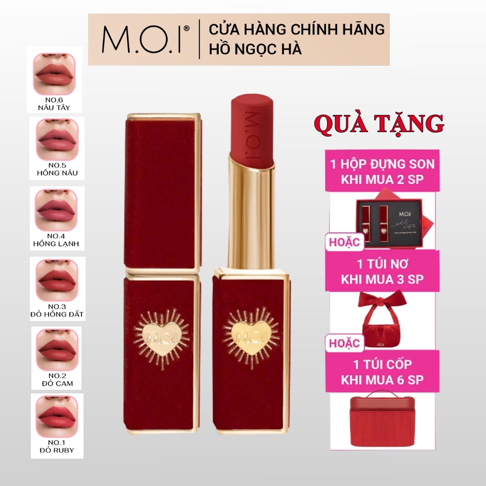Son Thỏi Cao Cấp M.O.I Queen Of Rose Phiên Bản Giới Hạn
