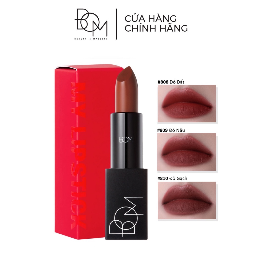 Son Thỏi Lì Siêu Mịn BOM My Lipstick