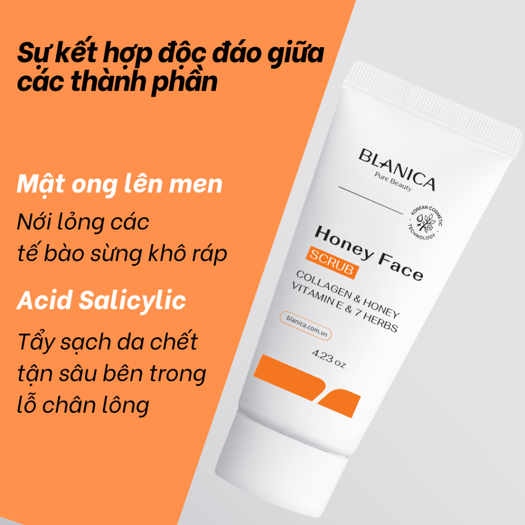 Tẩy tế bào chết da mặt BLANICA