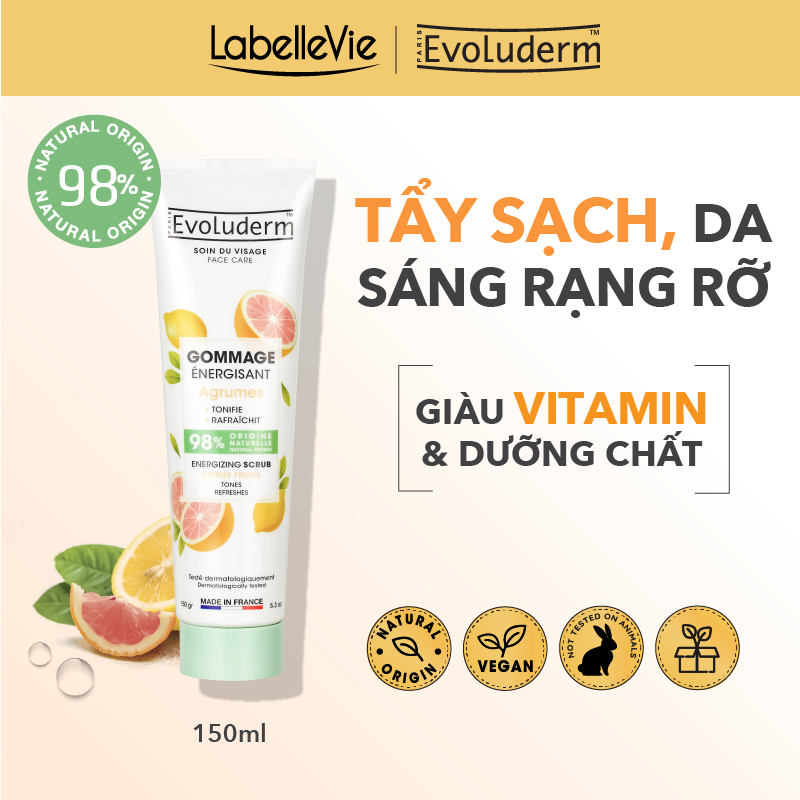 Tẩy tế bào chết mặt Evoluderm
